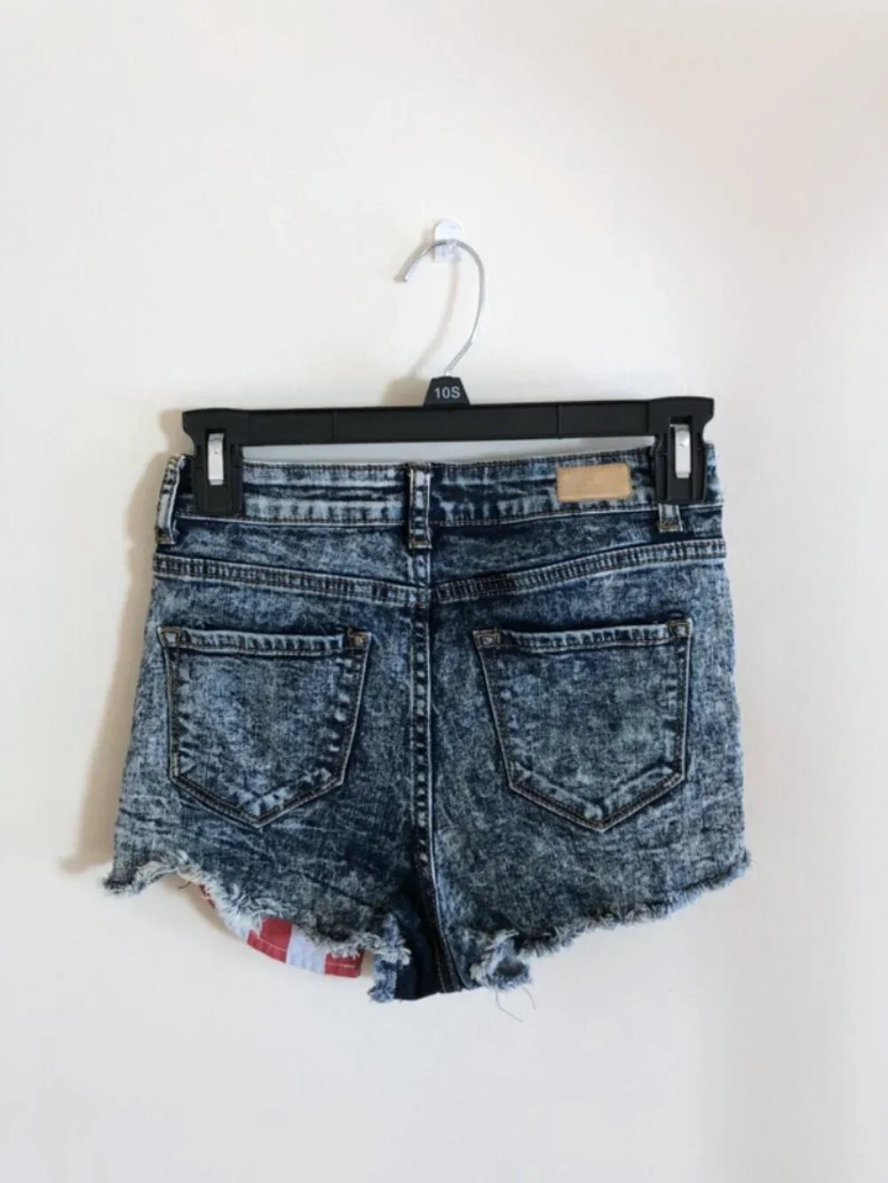 Denim blvd. Denim short shorts with pockets